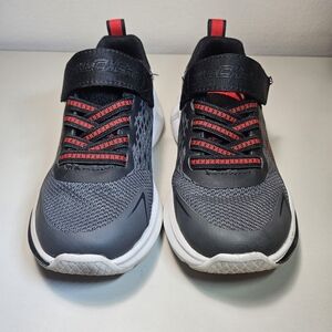 Kids Black and Red Athletic Shoes